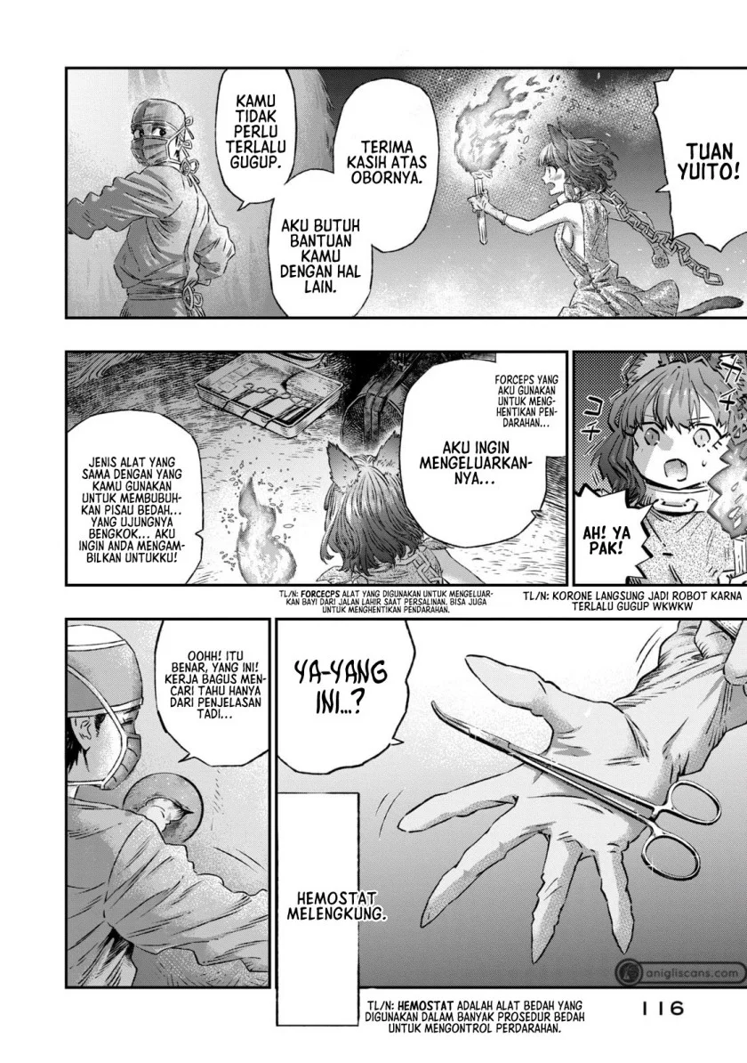 Koudou ni Hattatsu Shita Igaku wa Mahou to Kubetsu ga Tsukanai (THE ISEKAI DOCTOR) Chapter 3 - halaman 23