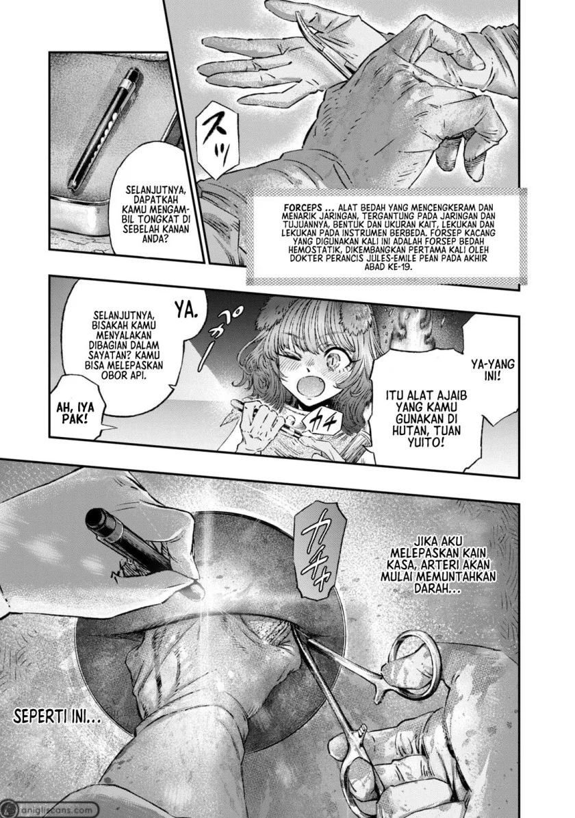 Koudou ni Hattatsu Shita Igaku wa Mahou to Kubetsu ga Tsukanai (THE ISEKAI DOCTOR) Chapter 3 - halaman 24