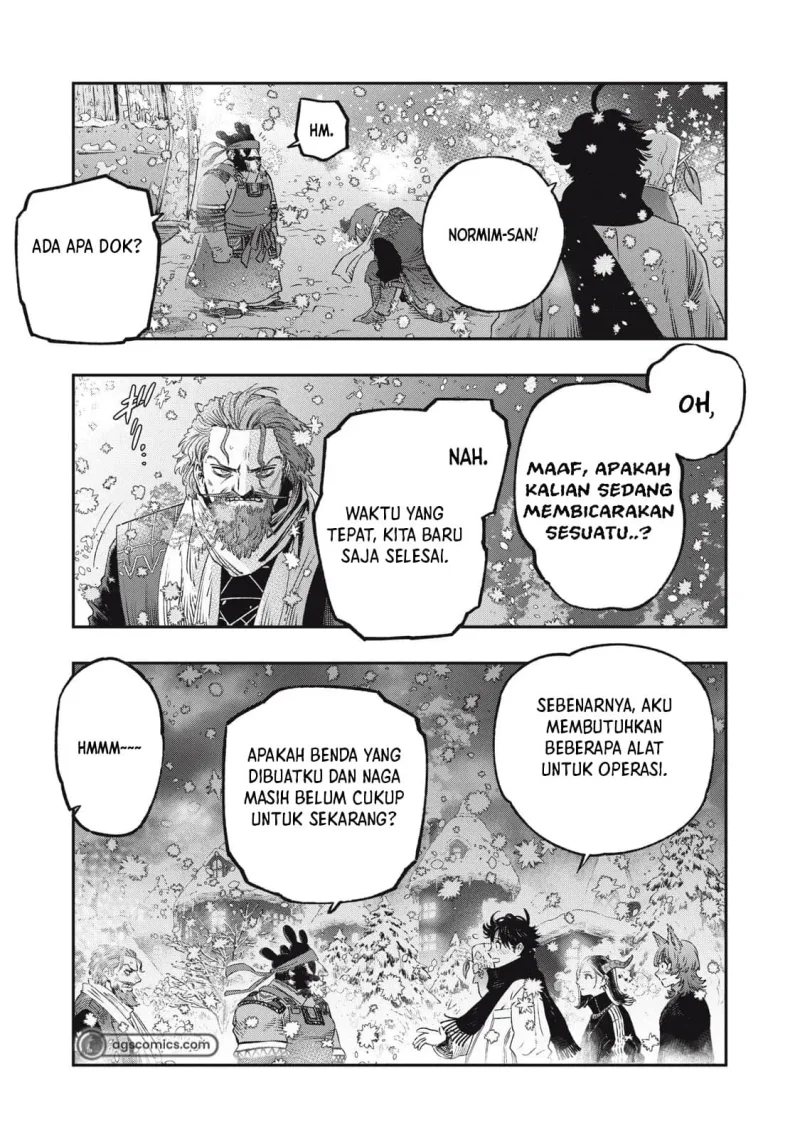 Koudou ni Hattatsu Shita Igaku wa Mahou to Kubetsu ga Tsukanai (THE ISEKAI DOCTOR) Chapter 32 - halaman 43