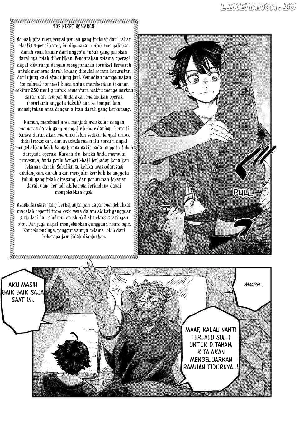 Koudou ni Hattatsu Shita Igaku wa Mahou to Kubetsu ga Tsukanai (THE ISEKAI DOCTOR) Chapter 33 - halaman 15