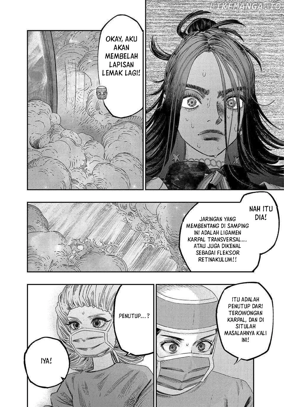 Koudou ni Hattatsu Shita Igaku wa Mahou to Kubetsu ga Tsukanai (THE ISEKAI DOCTOR) Chapter 33 - halaman 37