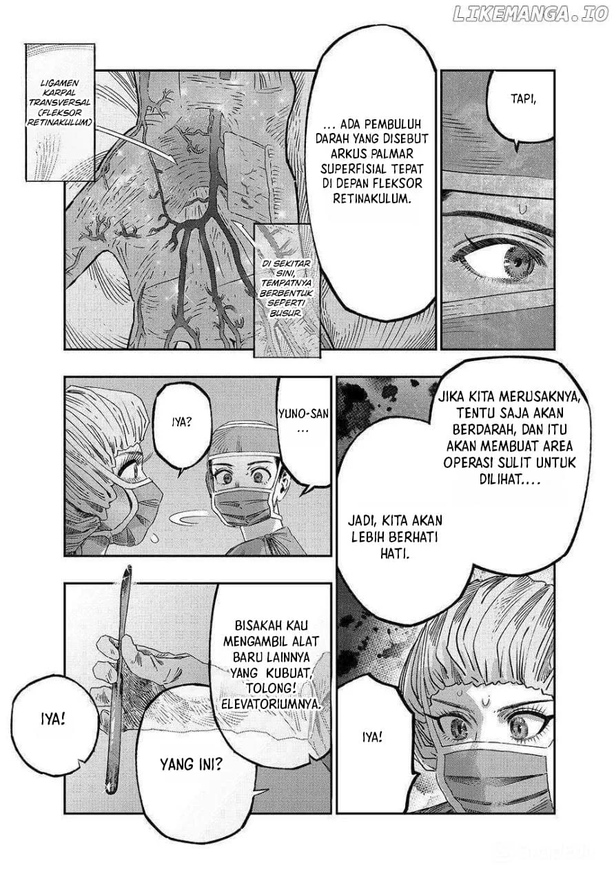 Koudou ni Hattatsu Shita Igaku wa Mahou to Kubetsu ga Tsukanai (THE ISEKAI DOCTOR) Chapter 33 - halaman 40