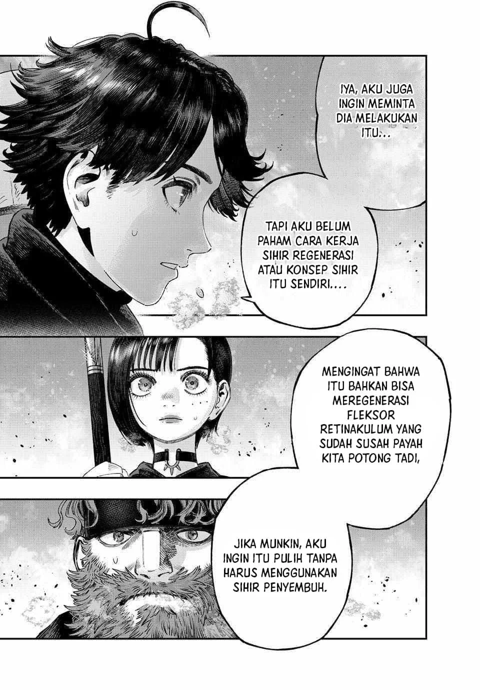 Koudou ni Hattatsu Shita Igaku wa Mahou to Kubetsu ga Tsukanai (THE ISEKAI DOCTOR) Chapter 34 - halaman 32