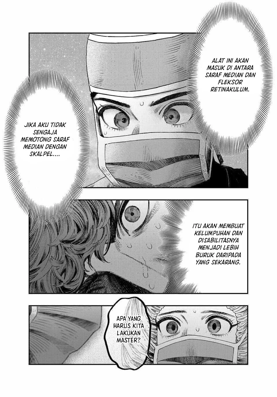 Koudou ni Hattatsu Shita Igaku wa Mahou to Kubetsu ga Tsukanai (THE ISEKAI DOCTOR) Chapter 34 - halaman 7