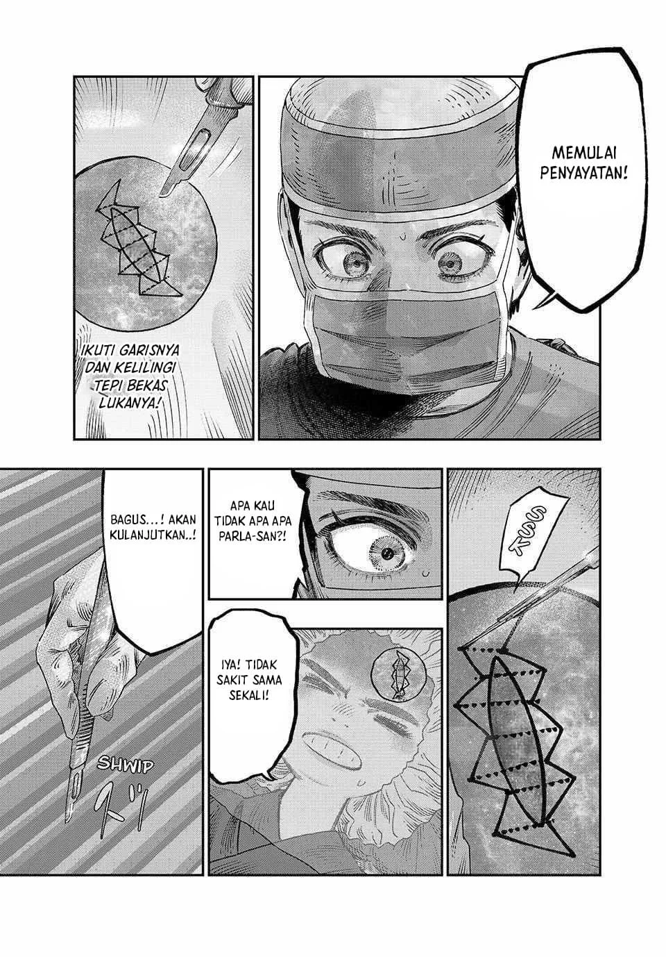 Koudou ni Hattatsu Shita Igaku wa Mahou to Kubetsu ga Tsukanai (THE ISEKAI DOCTOR) Chapter 36 - halaman 15