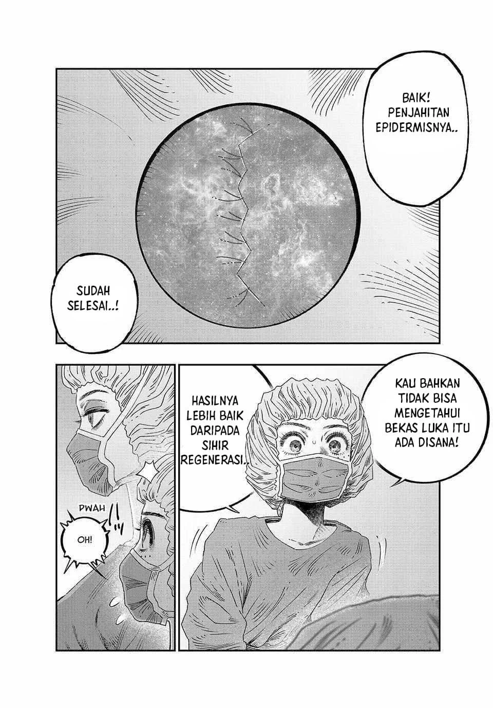 Koudou ni Hattatsu Shita Igaku wa Mahou to Kubetsu ga Tsukanai (THE ISEKAI DOCTOR) Chapter 36 - halaman 30