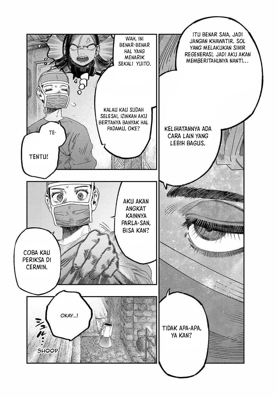 Koudou ni Hattatsu Shita Igaku wa Mahou to Kubetsu ga Tsukanai (THE ISEKAI DOCTOR) Chapter 36 - halaman 31