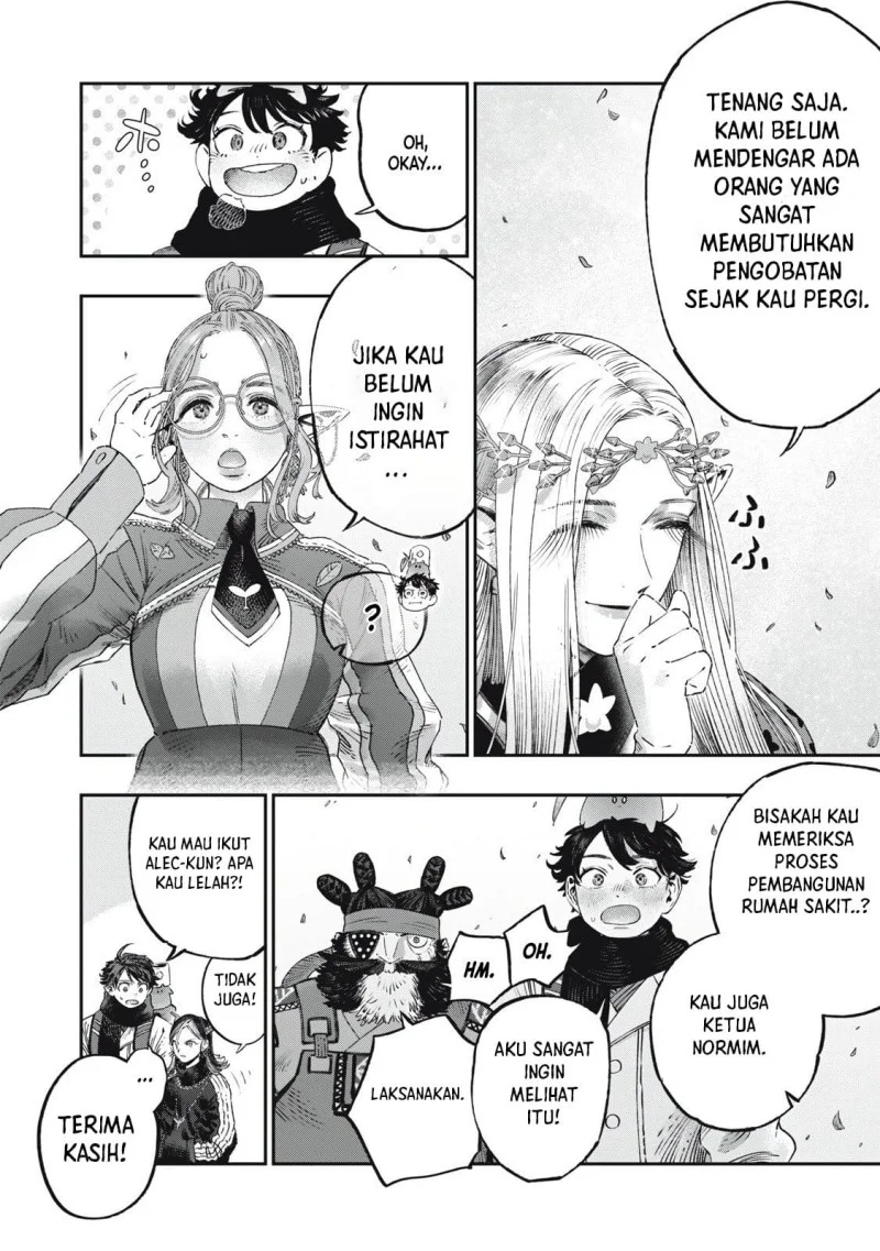 Koudou ni Hattatsu Shita Igaku wa Mahou to Kubetsu ga Tsukanai (THE ISEKAI DOCTOR) Chapter 38 - halaman 8