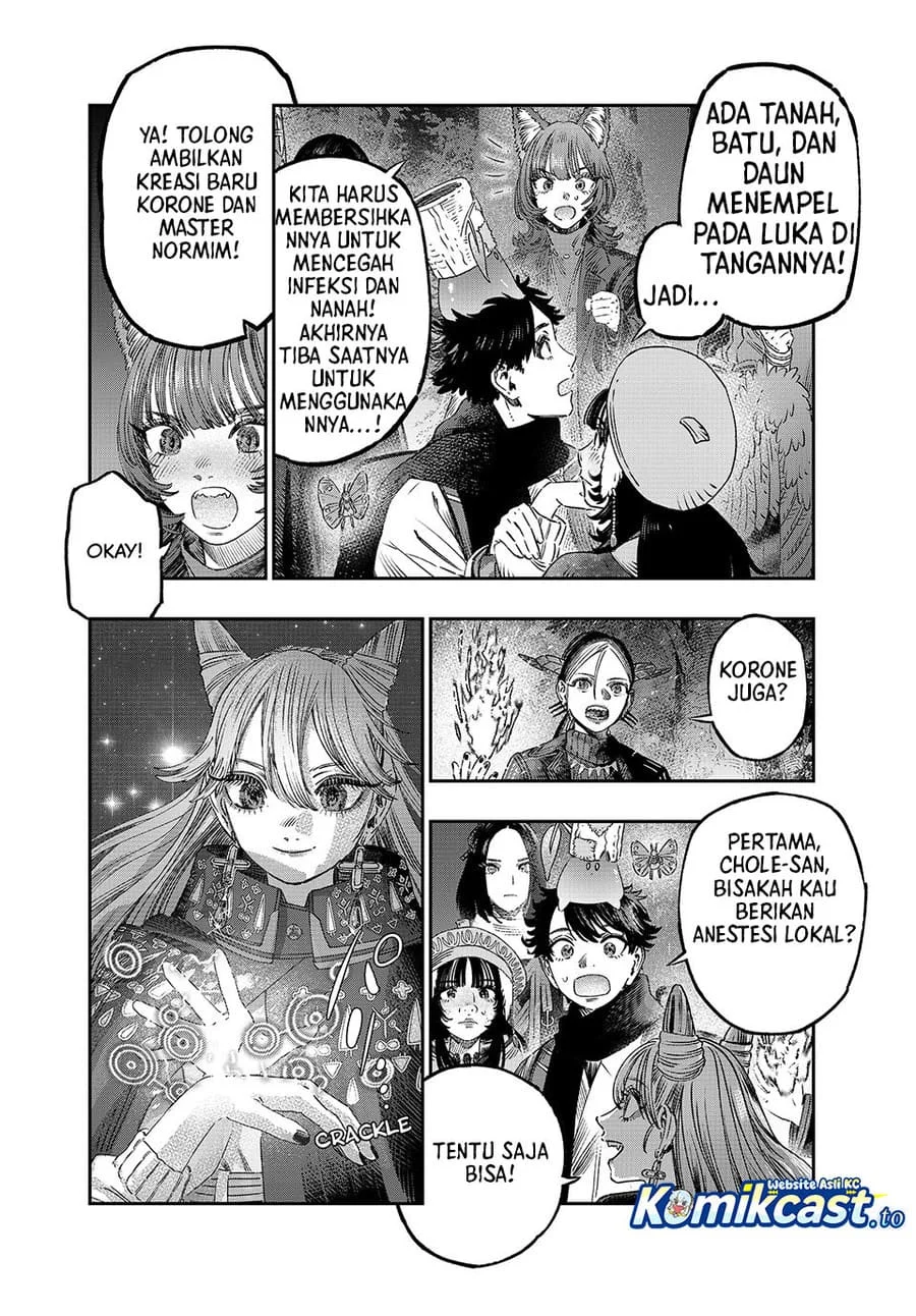 Koudou ni Hattatsu Shita Igaku wa Mahou to Kubetsu ga Tsukanai (THE ISEKAI DOCTOR) Chapter 44 - halaman 21