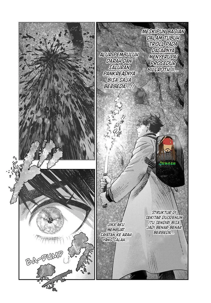Koudou ni Hattatsu Shita Igaku wa Mahou to Kubetsu ga Tsukanai (THE ISEKAI DOCTOR) Chapter 47 - halaman 45