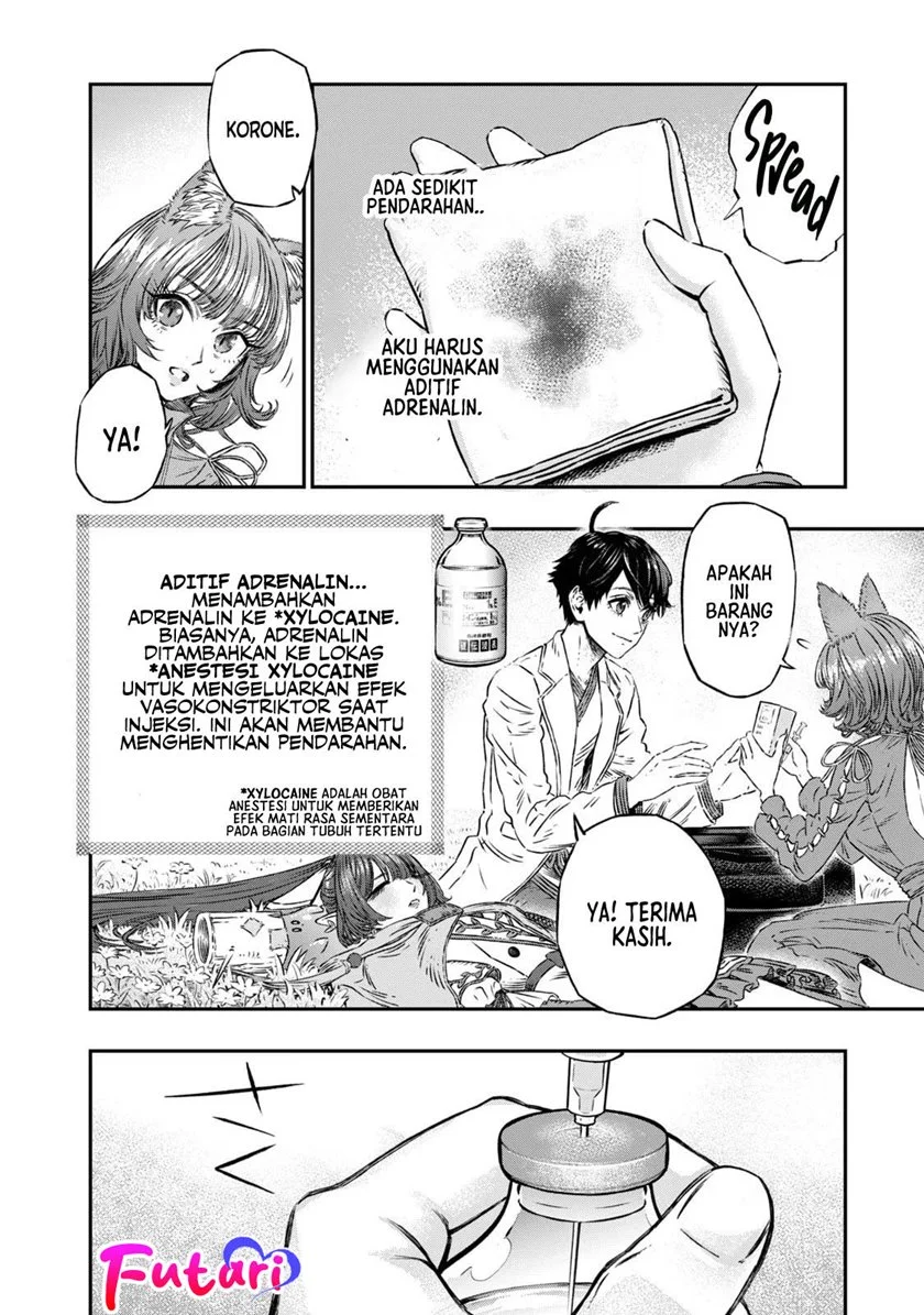 Koudou ni Hattatsu Shita Igaku wa Mahou to Kubetsu ga Tsukanai (THE ISEKAI DOCTOR) Chapter 5 - halaman 19