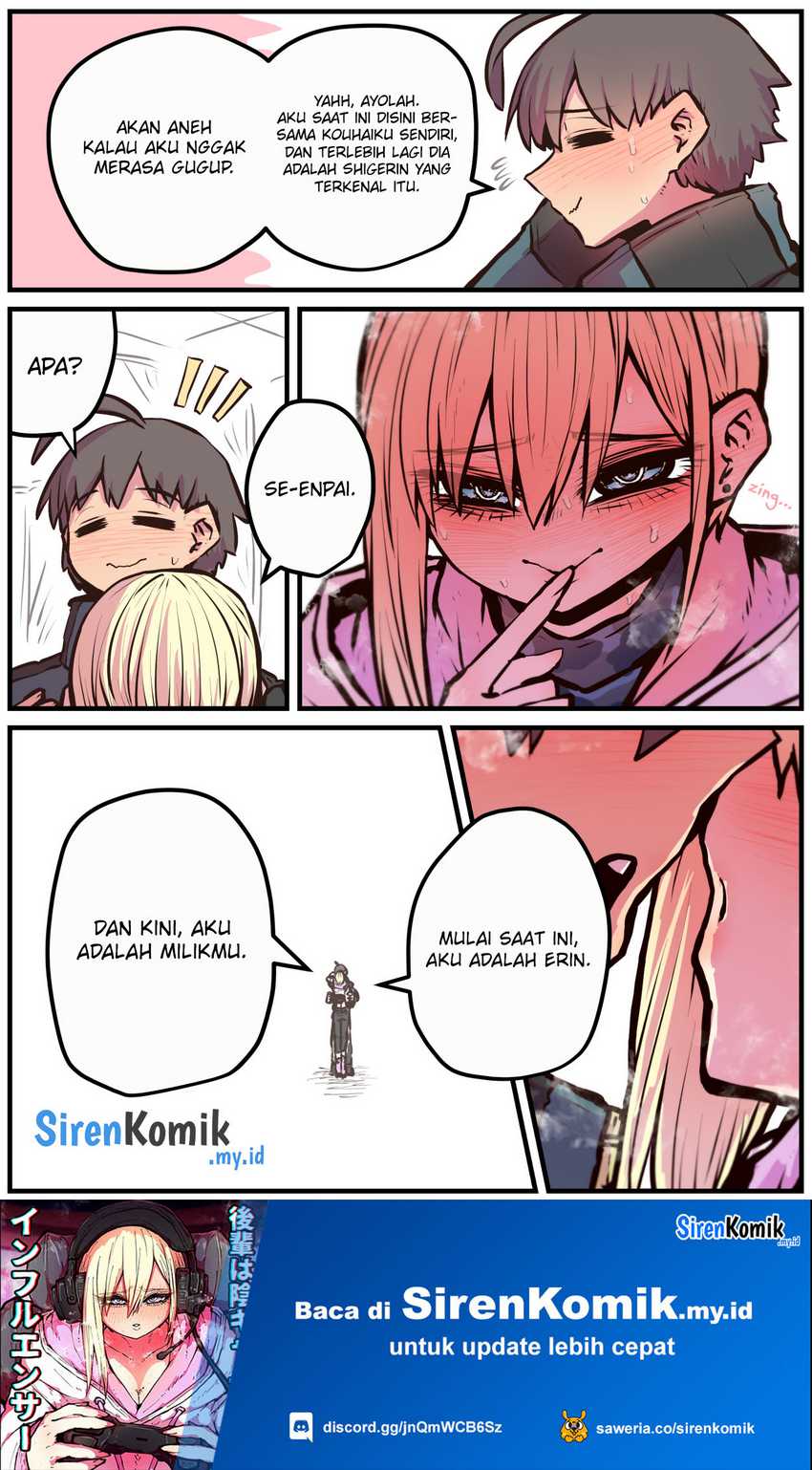 Kouhai wa Inkya Agari no Infuruensaa Chapter 12 - halaman 4