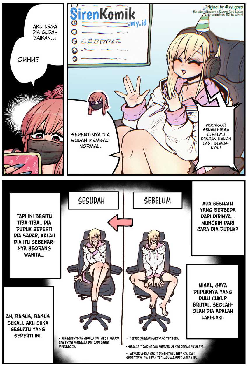 Kouhai wa Inkya Agari no Infuruensaa Chapter 15 - halaman 3