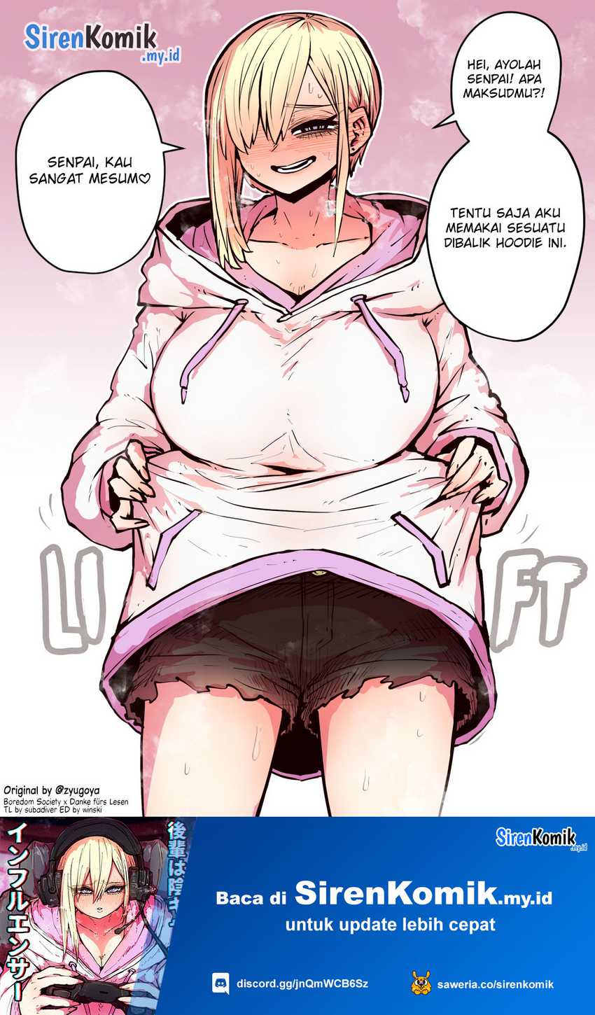 Kouhai wa Inkya Agari no Infuruensaa Chapter 16.5 - halaman 2