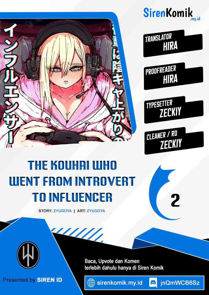 Kouhai wa Inkya Agari no Infuruensaa Chapter 2 - halaman 1