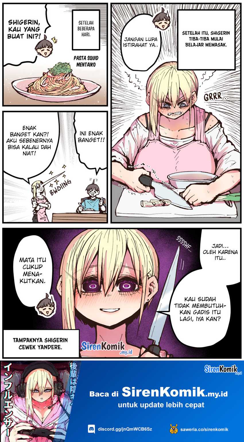 Kouhai wa Inkya Agari no Infuruensaa Chapter 6.5 - halaman 3