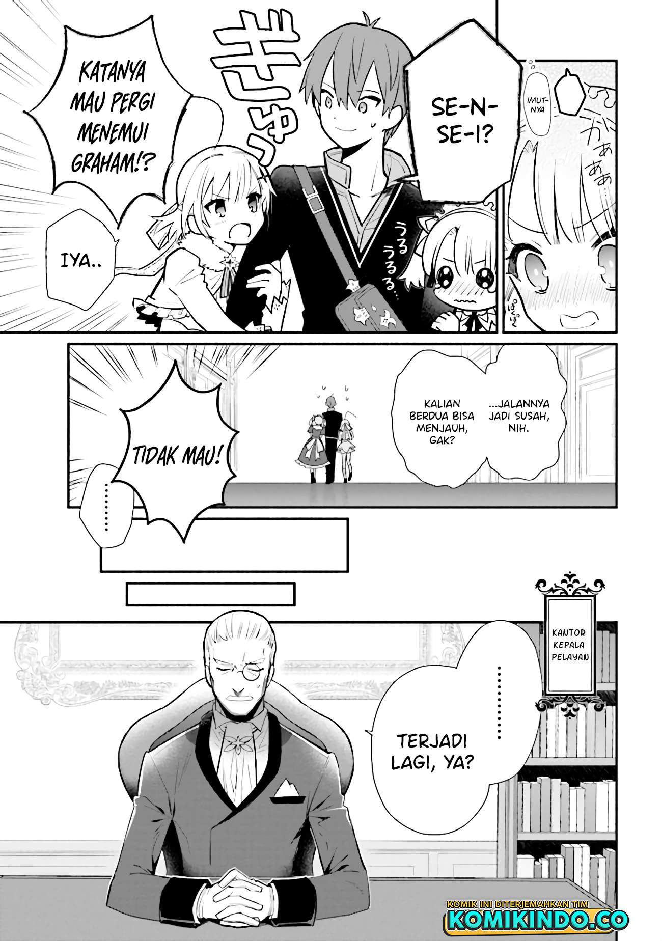 Koujo Denka no Kateikyoushi Chapter 13 - halaman 10