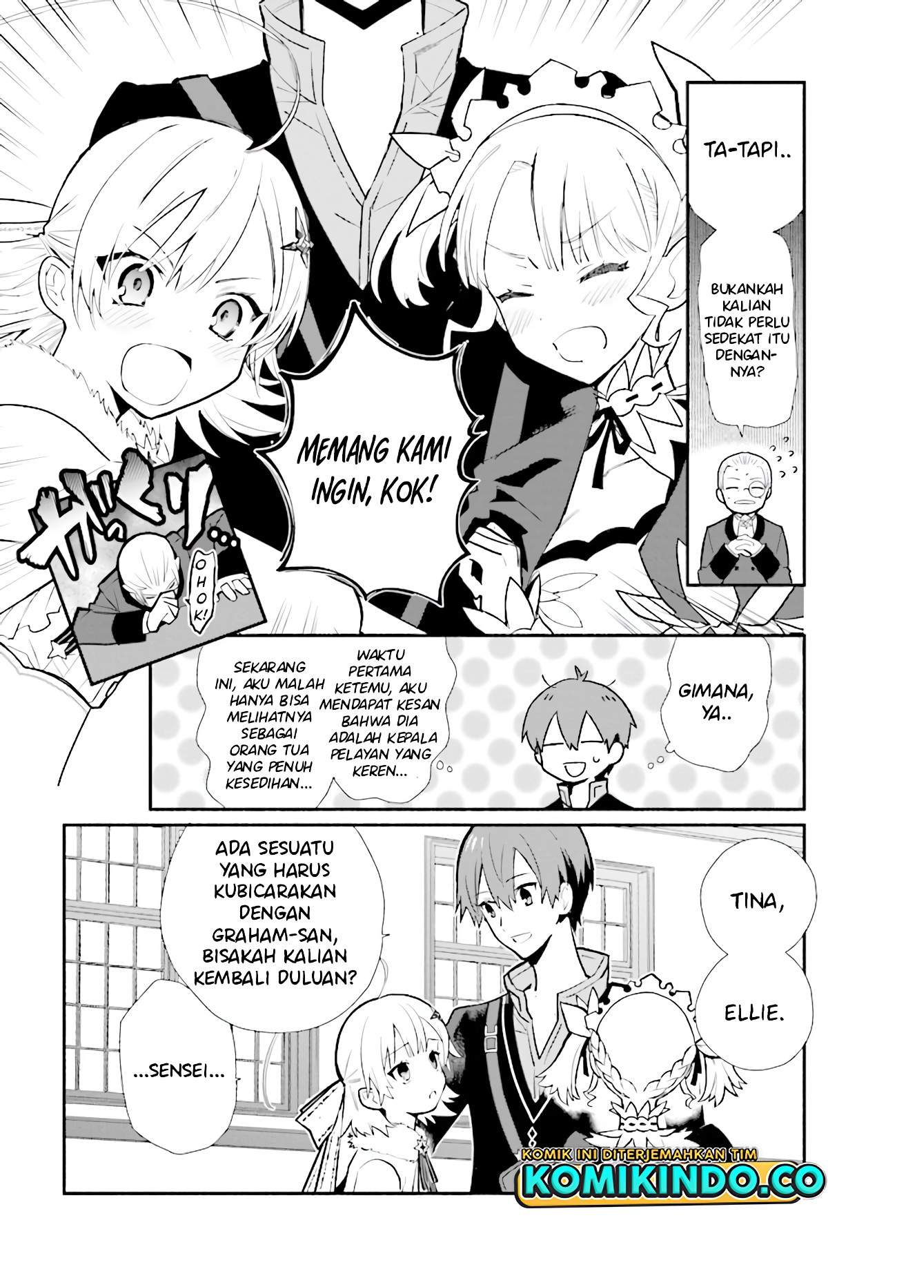 Koujo Denka no Kateikyoushi Chapter 13 - halaman 13