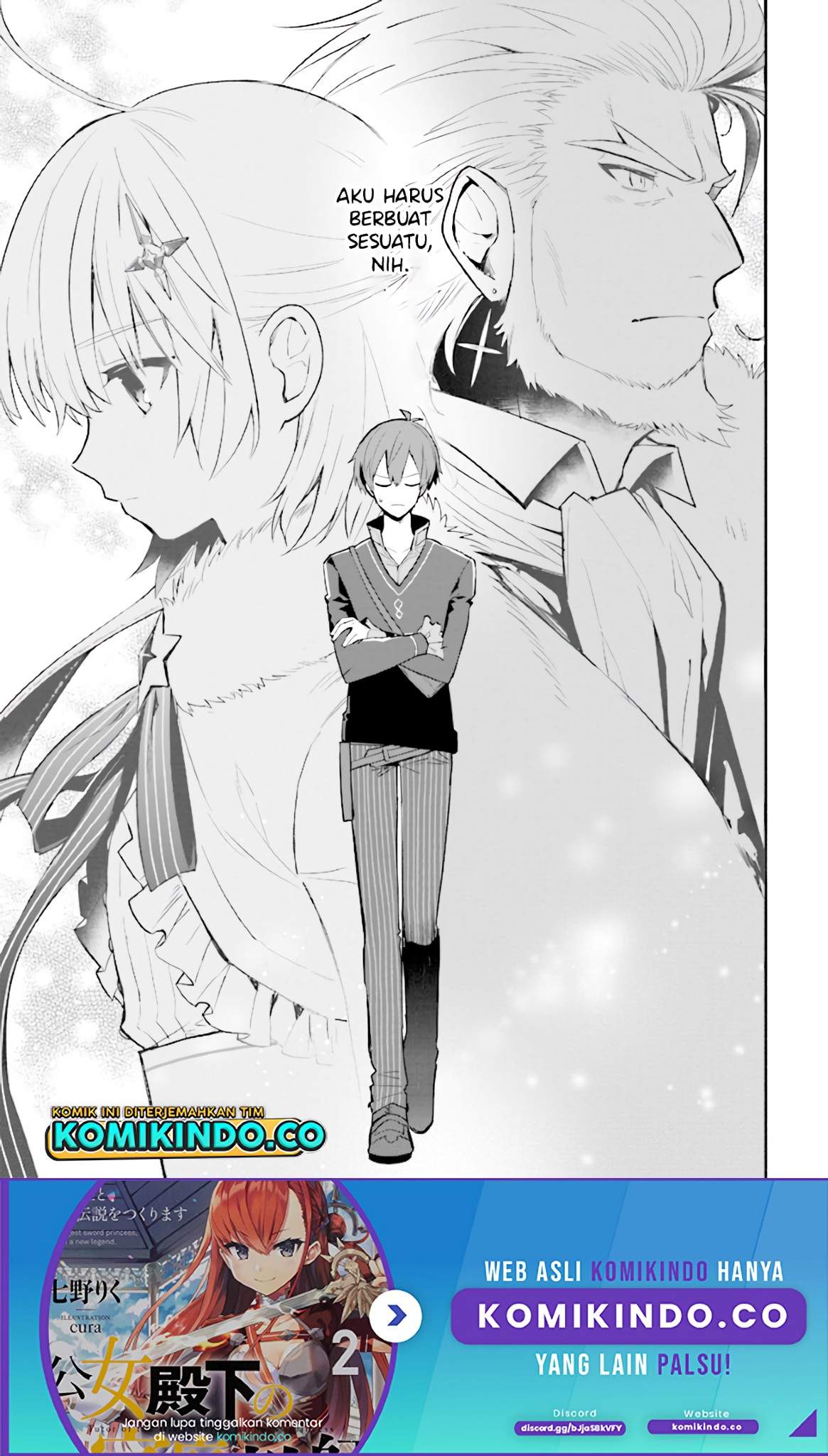 Koujo Denka no Kateikyoushi Chapter 13 - halaman 22