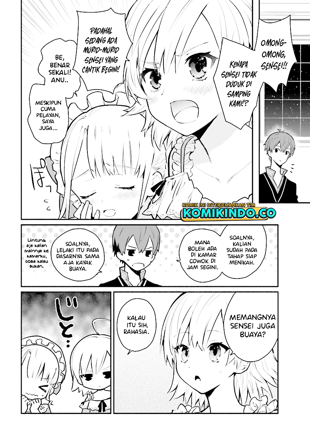 Koujo Denka no Kateikyoushi Chapter 14 - halaman 13