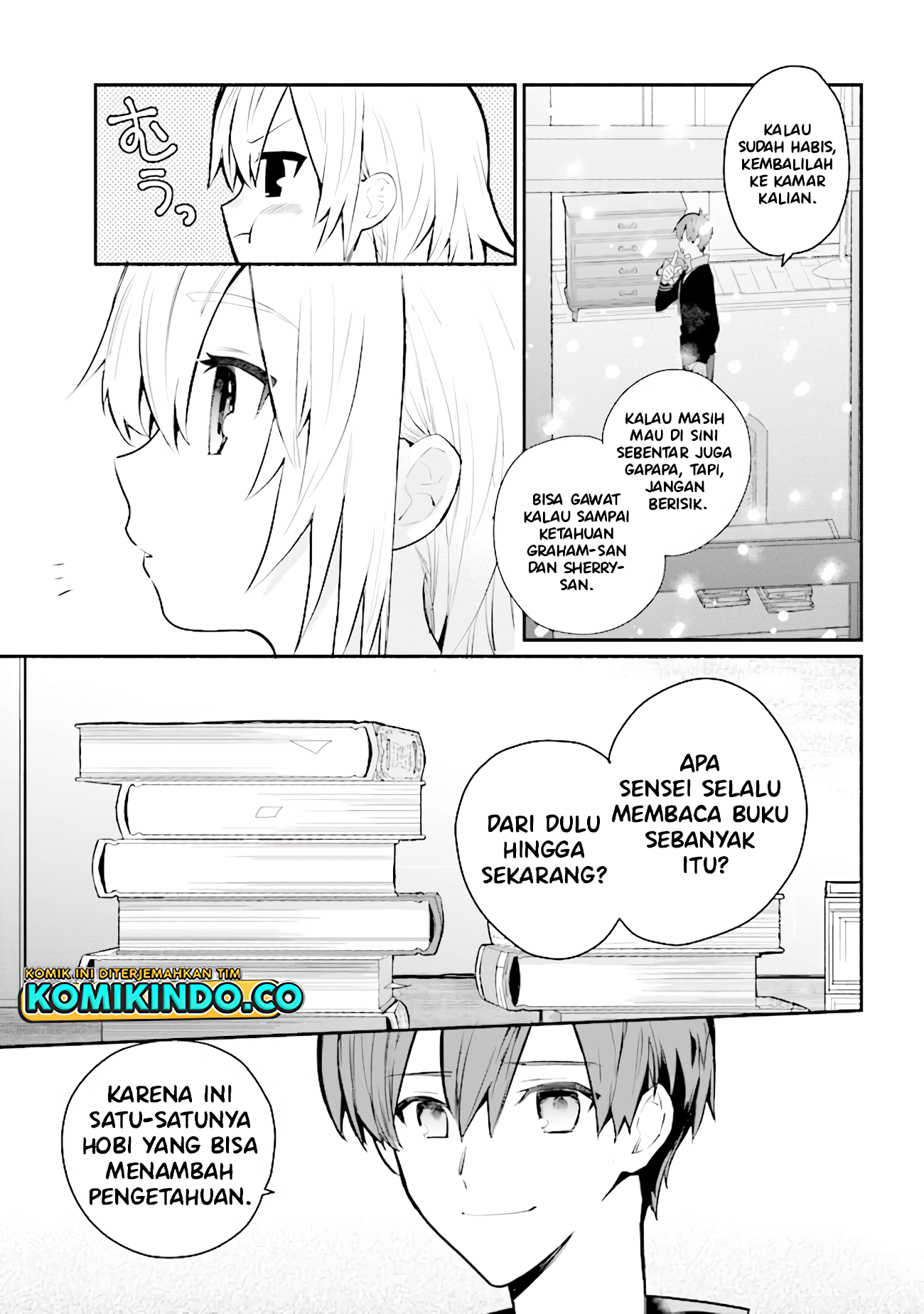 Koujo Denka no Kateikyoushi Chapter 14 - halaman 14