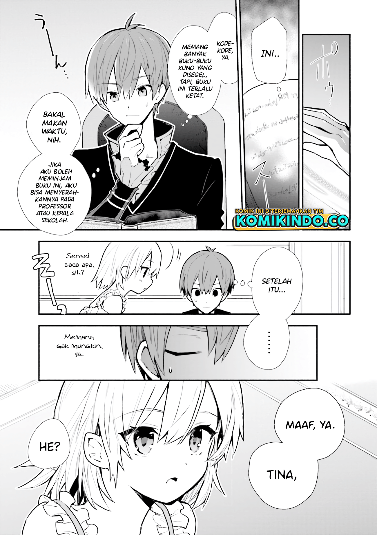 Koujo Denka no Kateikyoushi Chapter 14 - halaman 16