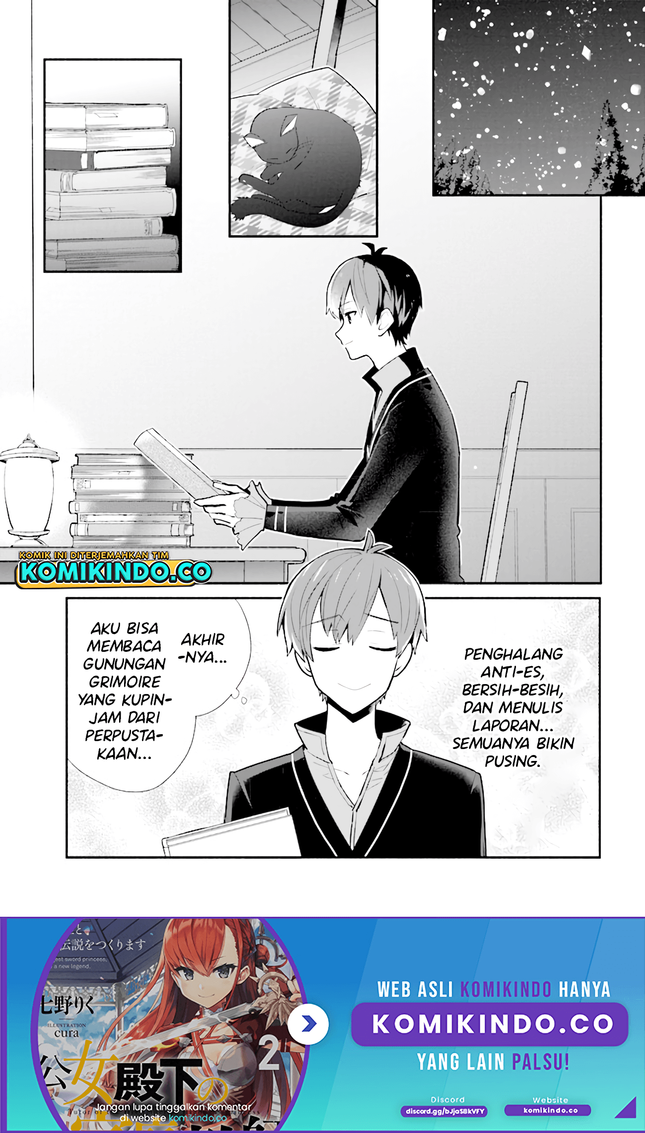 Koujo Denka no Kateikyoushi Chapter 14 - halaman 2
