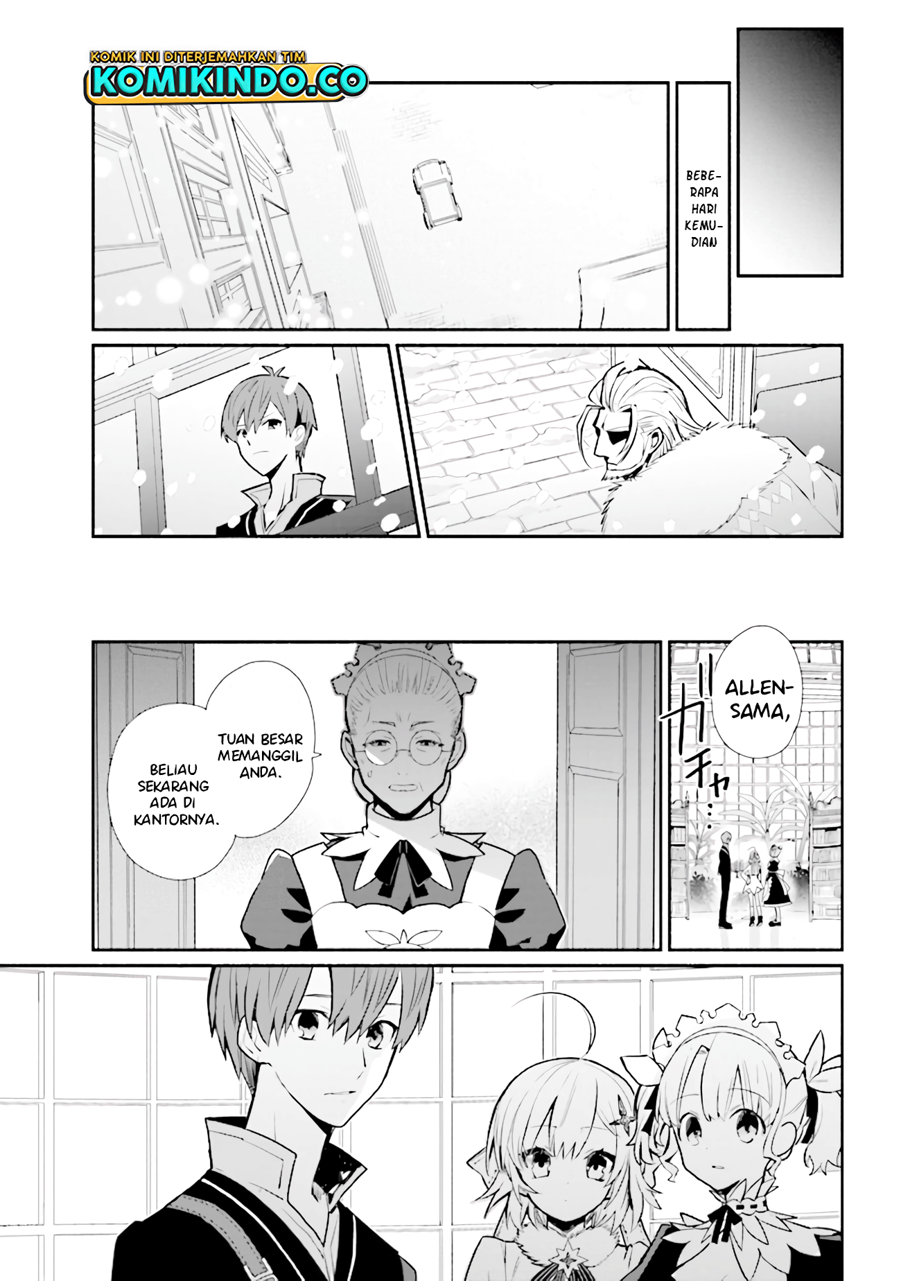 Koujo Denka no Kateikyoushi Chapter 14 - halaman 22