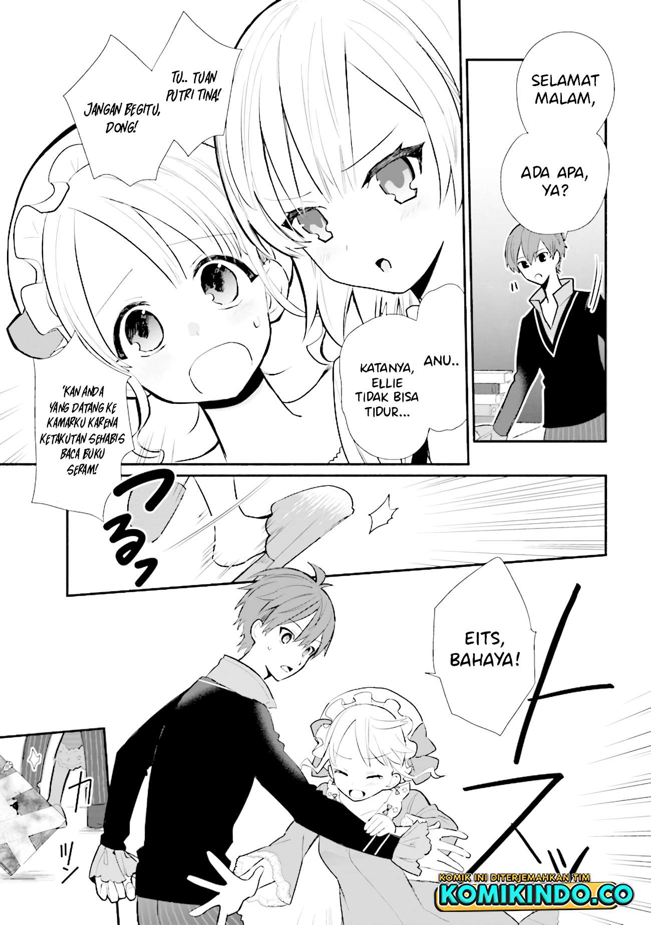 Koujo Denka no Kateikyoushi Chapter 14 - halaman 6