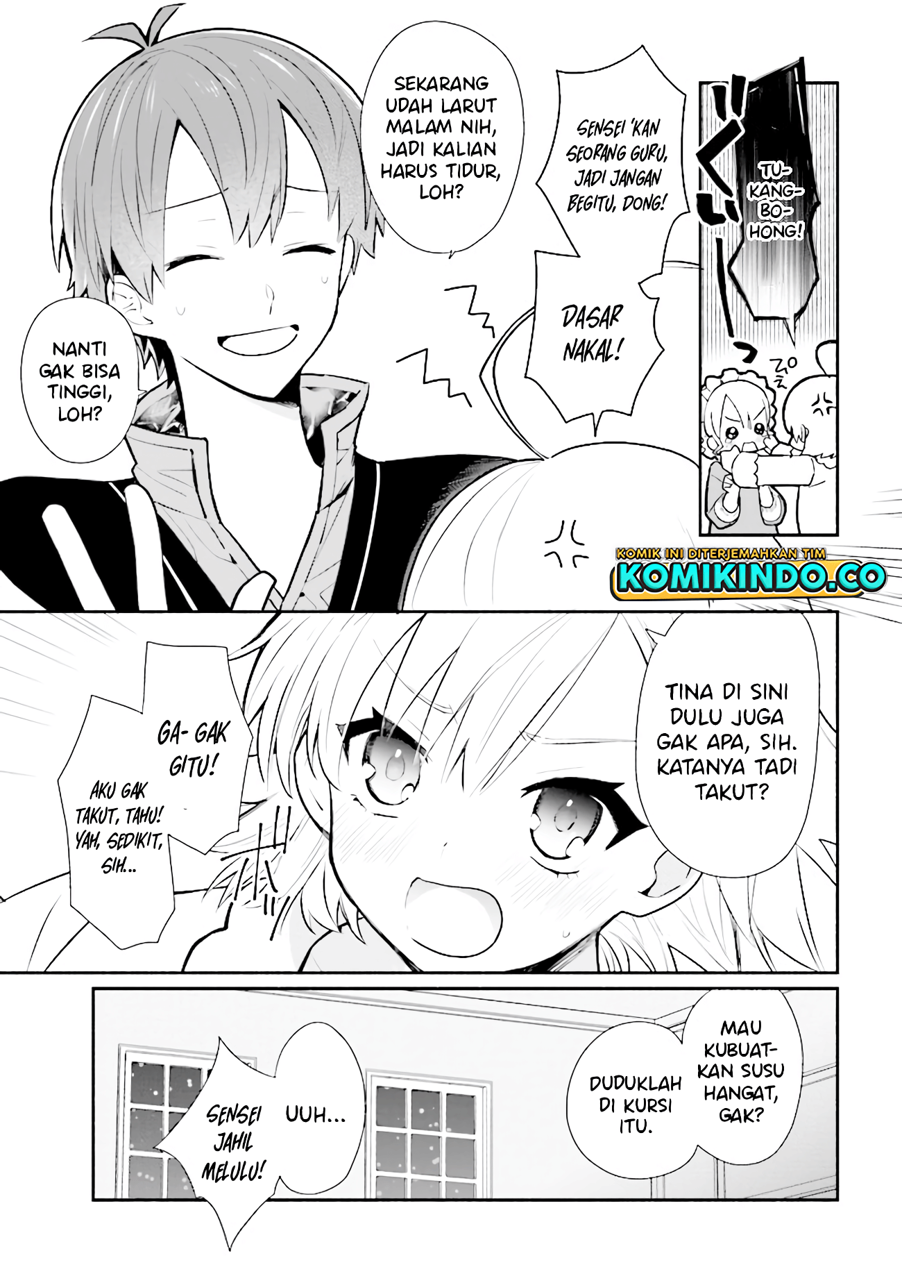 Koujo Denka no Kateikyoushi Chapter 14 - halaman 8