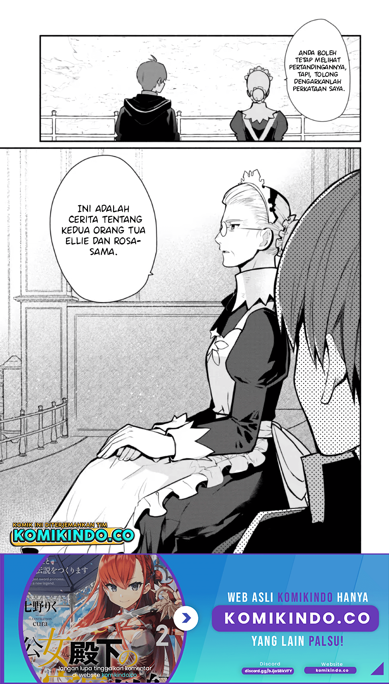 Koujo Denka no Kateikyoushi Chapter 17 - halaman 16