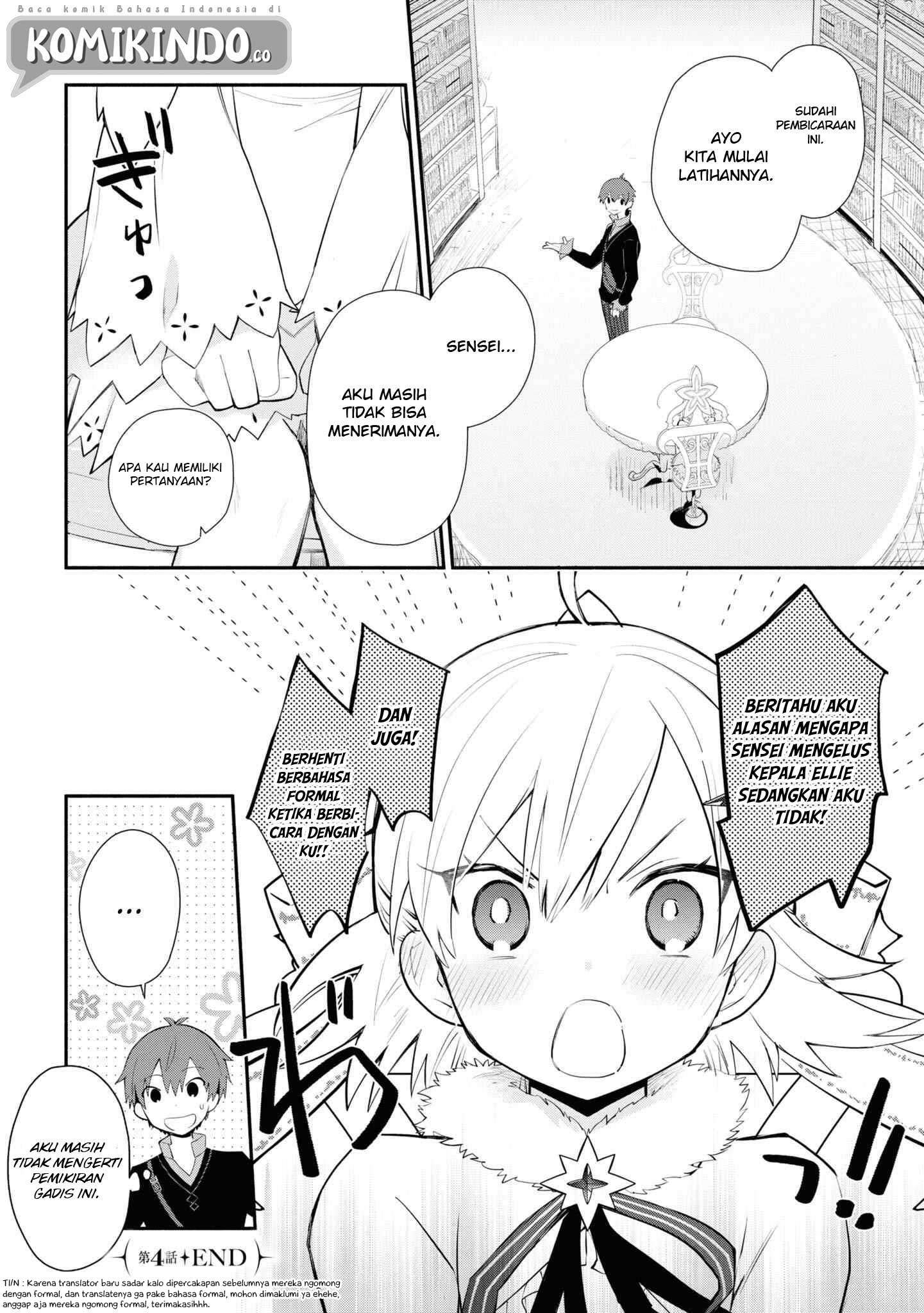Koujo Denka no Kateikyoushi Chapter 4 - halaman 21