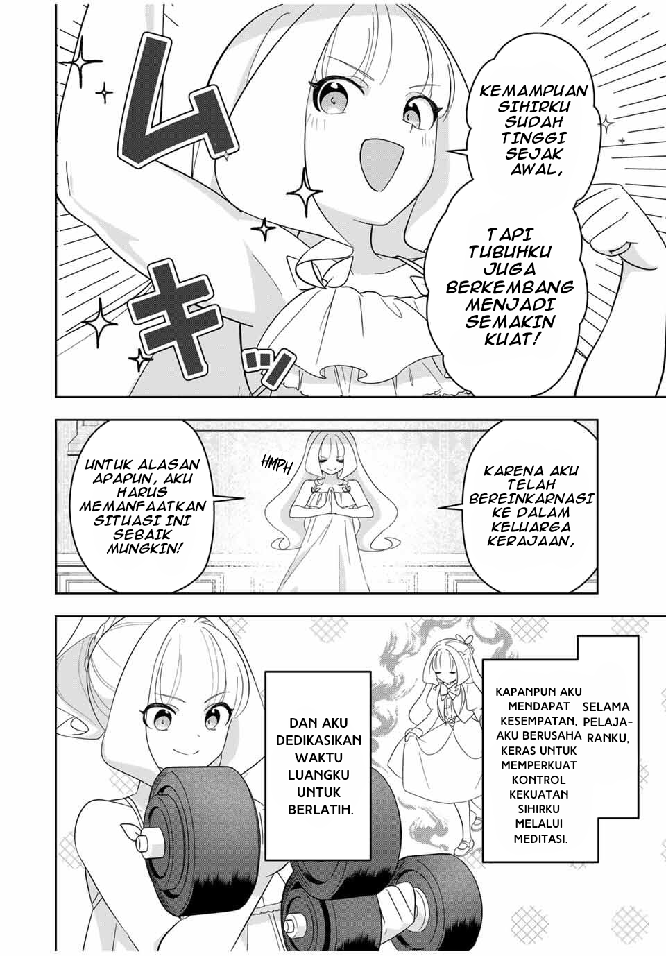 Koujo Tensei: Densetsu no Daimadoushi (♂), Himekishi to Narite Densetsu no Reijou Kishidan wo Tsukuri Musou suru Chapter 1 - halaman 31