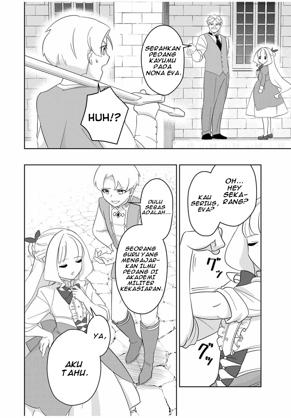 Koujo Tensei: Densetsu no Daimadoushi (♂), Himekishi to Narite Densetsu no Reijou Kishidan wo Tsukuri Musou suru Chapter 1 - halaman 49