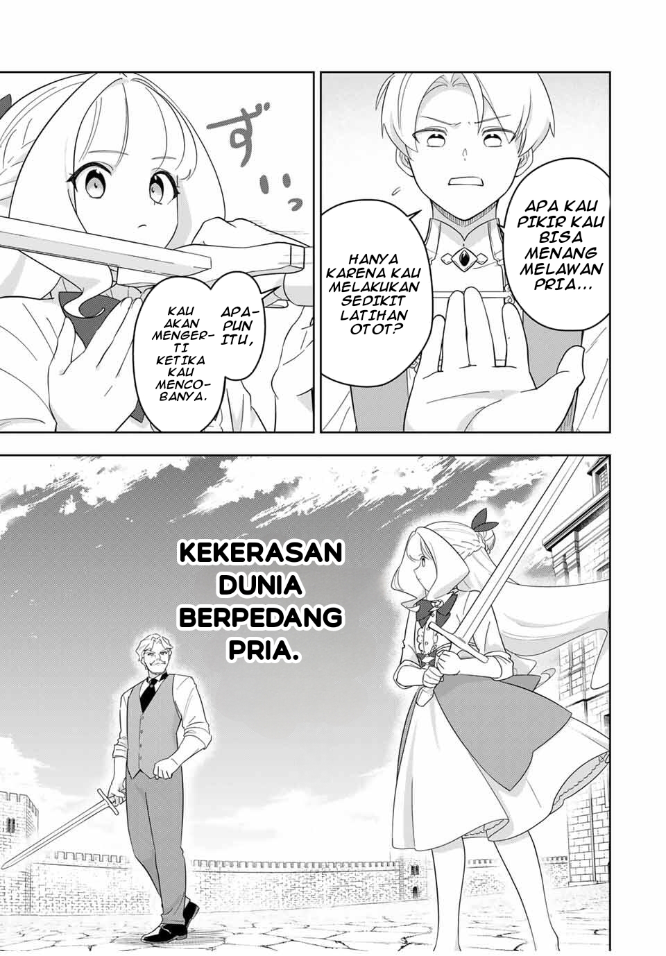 Koujo Tensei: Densetsu no Daimadoushi (♂), Himekishi to Narite Densetsu no Reijou Kishidan wo Tsukuri Musou suru Chapter 1 - halaman 50