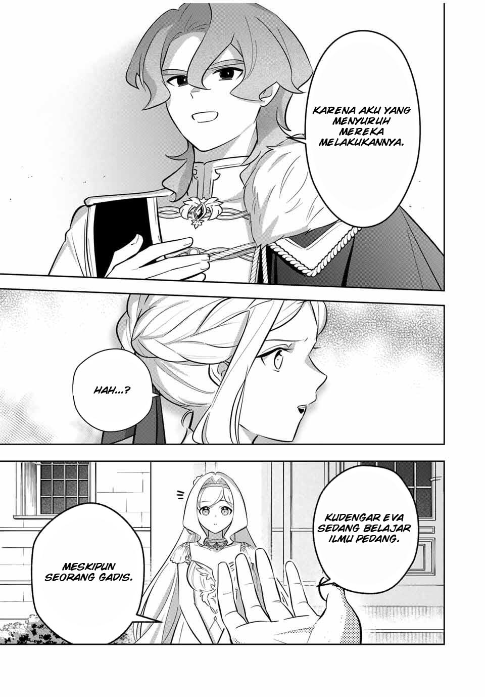 Koujo Tensei: Densetsu no Daimadoushi (♂), Himekishi to Narite Densetsu no Reijou Kishidan wo Tsukuri Musou suru Chapter 3 - halaman 17
