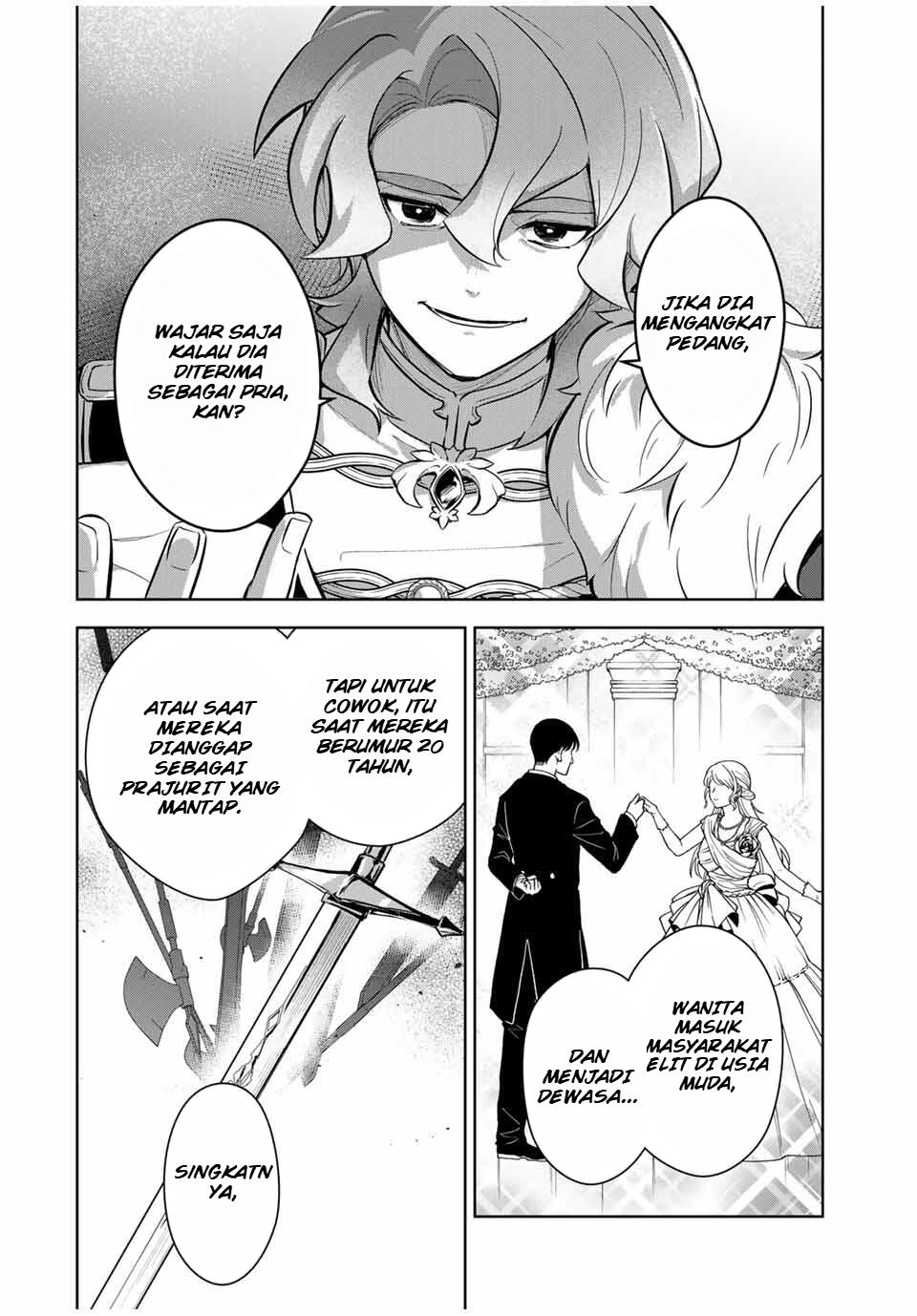 Koujo Tensei: Densetsu no Daimadoushi (♂), Himekishi to Narite Densetsu no Reijou Kishidan wo Tsukuri Musou suru Chapter 3 - halaman 18