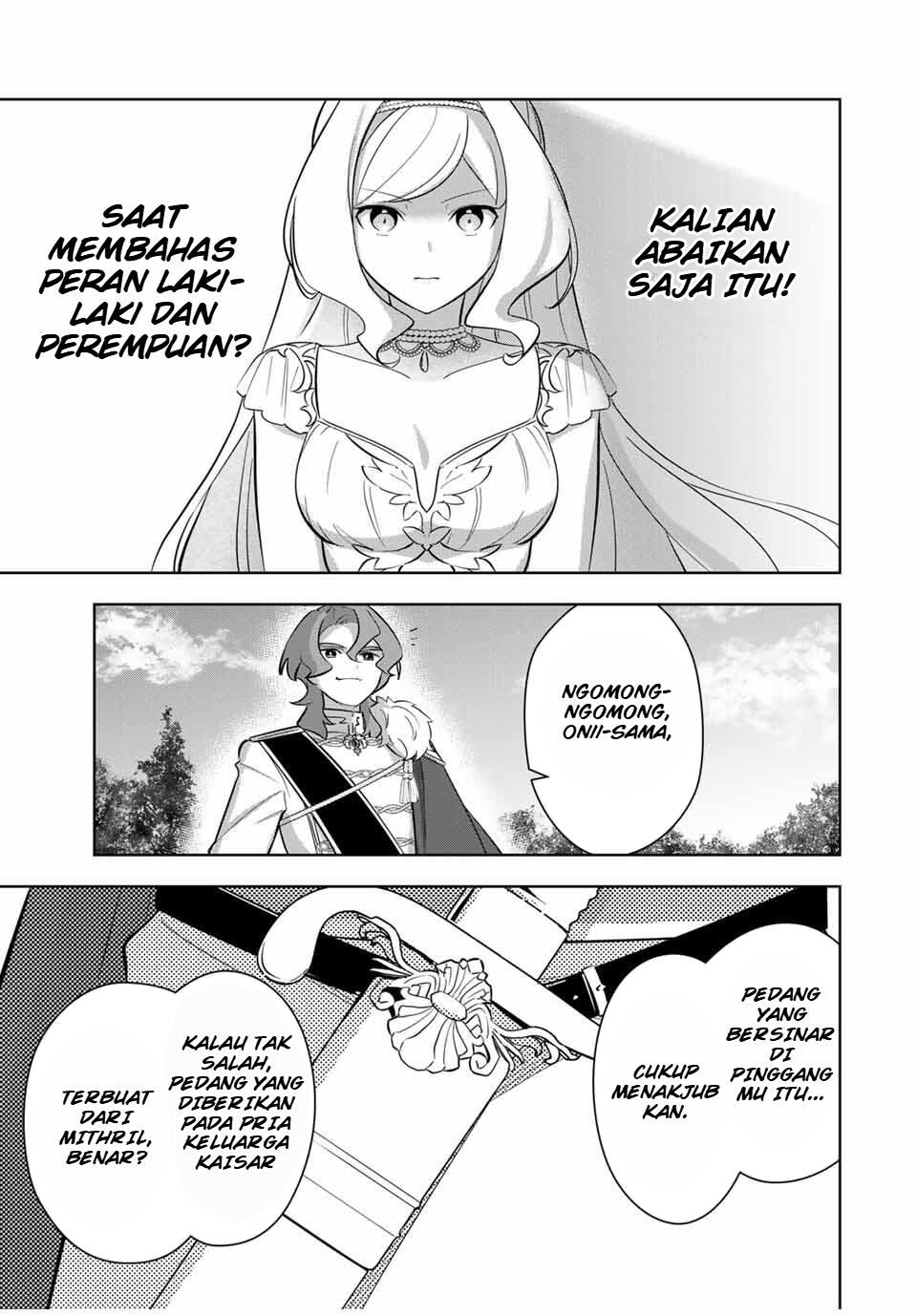 Koujo Tensei: Densetsu no Daimadoushi (♂), Himekishi to Narite Densetsu no Reijou Kishidan wo Tsukuri Musou suru Chapter 3 - halaman 21