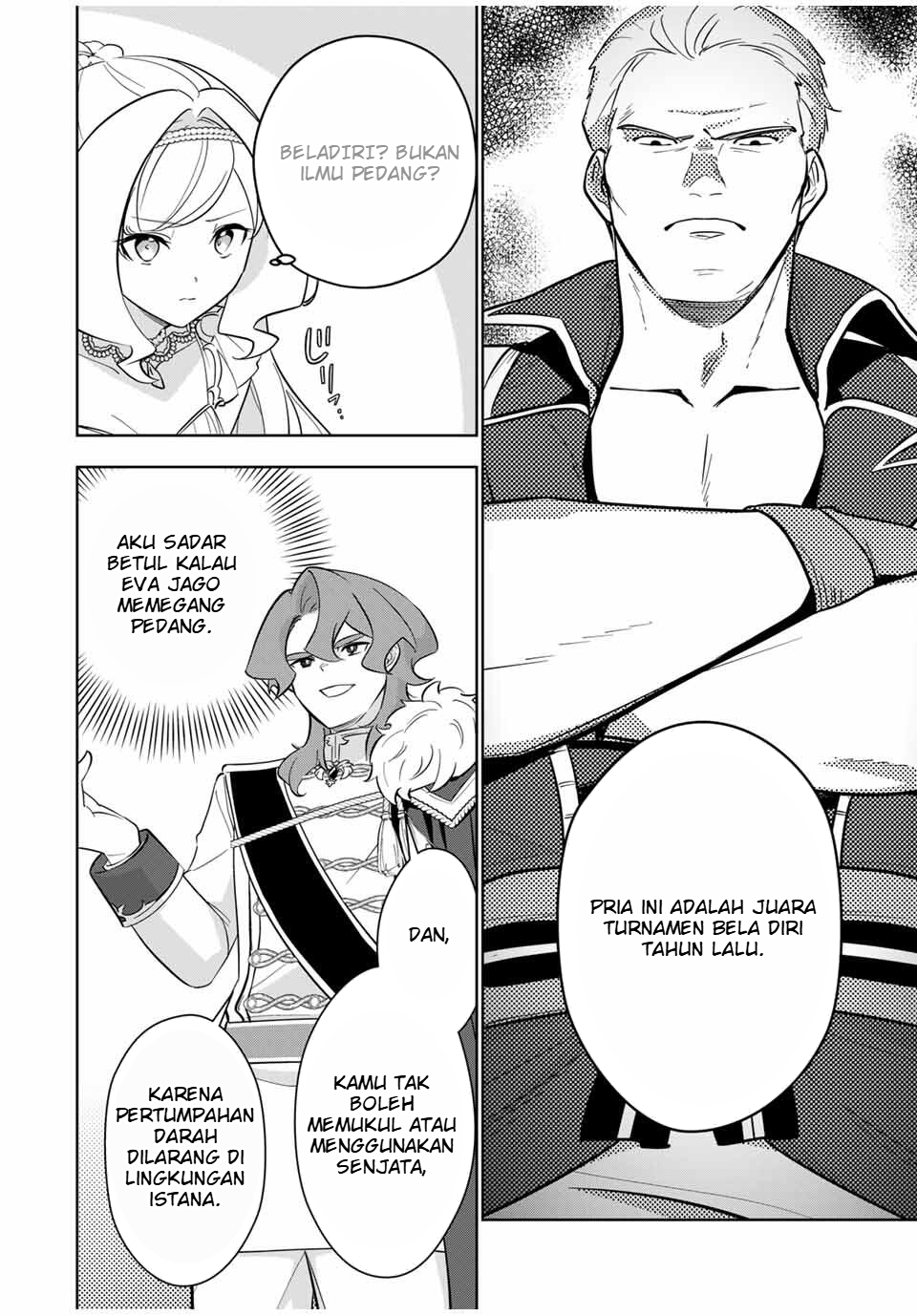 Koujo Tensei: Densetsu no Daimadoushi (♂), Himekishi to Narite Densetsu no Reijou Kishidan wo Tsukuri Musou suru Chapter 4 - halaman 10