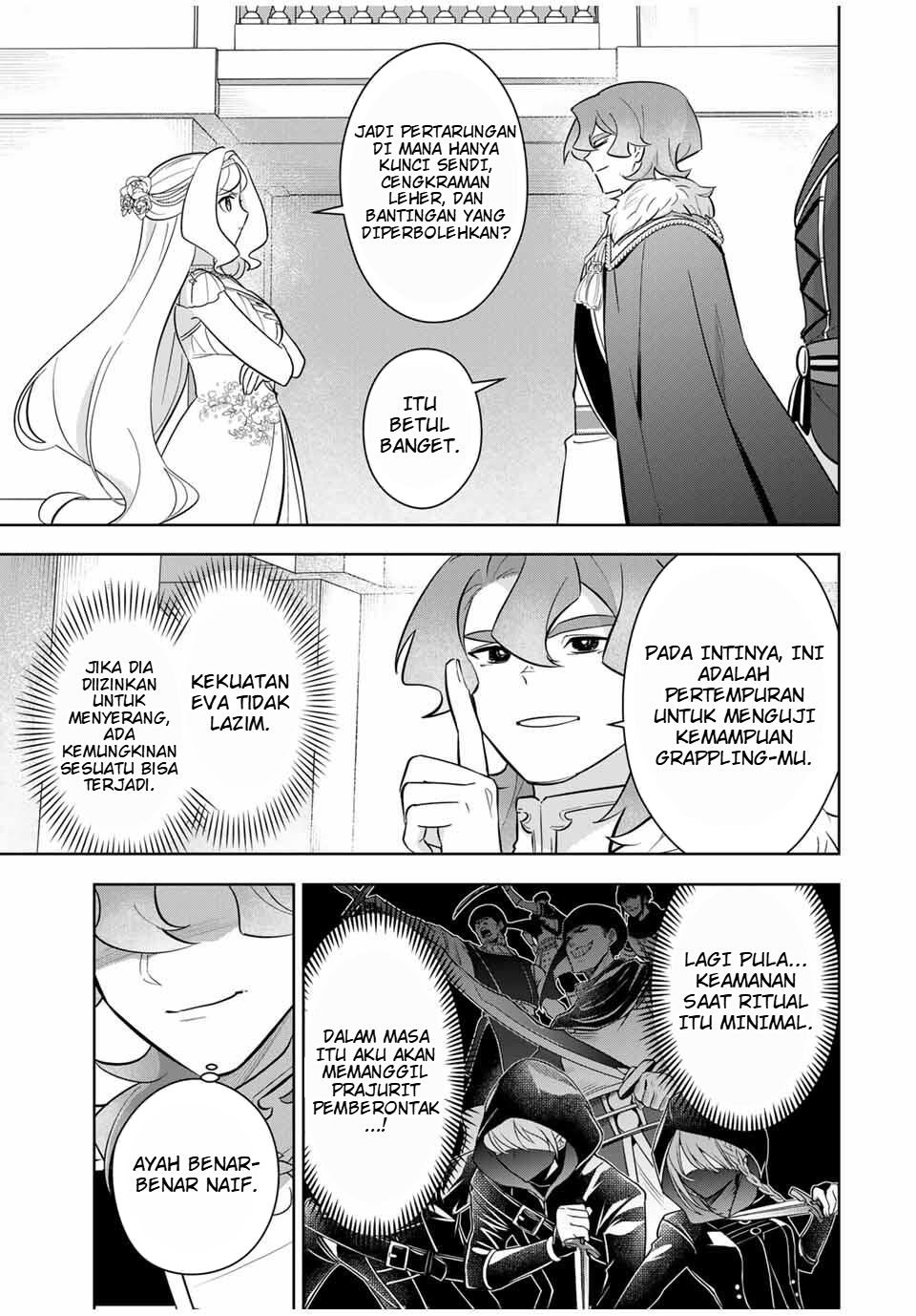 Koujo Tensei: Densetsu no Daimadoushi (♂), Himekishi to Narite Densetsu no Reijou Kishidan wo Tsukuri Musou suru Chapter 4 - halaman 11