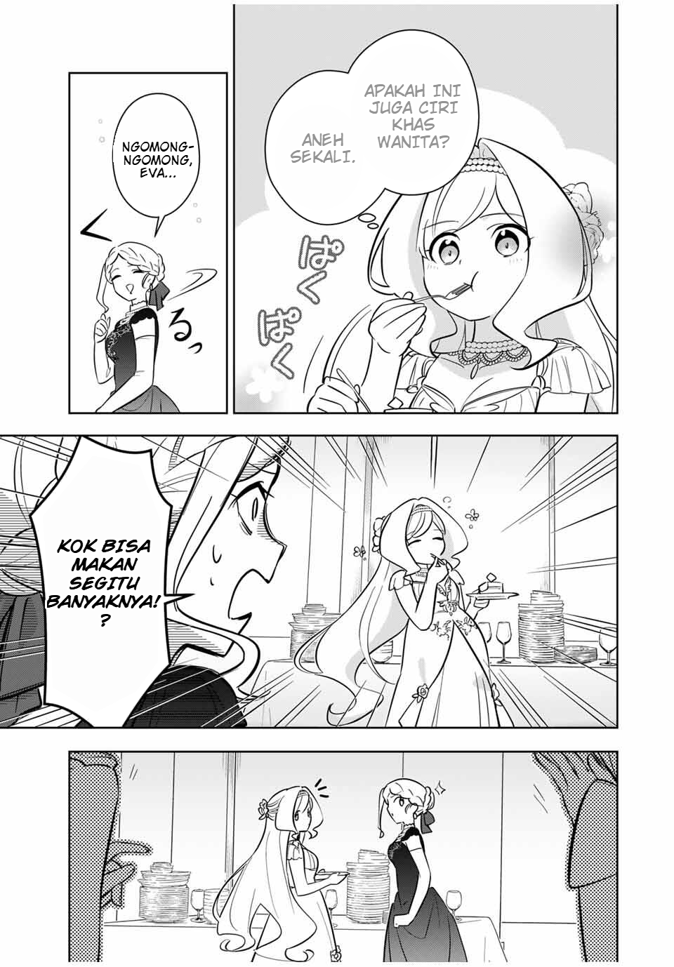 Koujo Tensei: Densetsu no Daimadoushi (♂), Himekishi to Narite Densetsu no Reijou Kishidan wo Tsukuri Musou suru Chapter 4 - halaman 3
