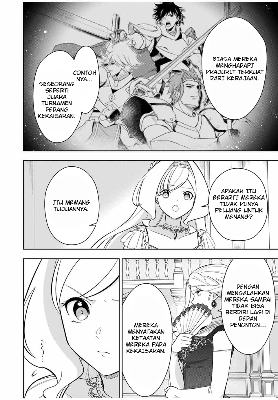 Koujo Tensei: Densetsu no Daimadoushi (♂), Himekishi to Narite Densetsu no Reijou Kishidan wo Tsukuri Musou suru Chapter 4 - halaman 8