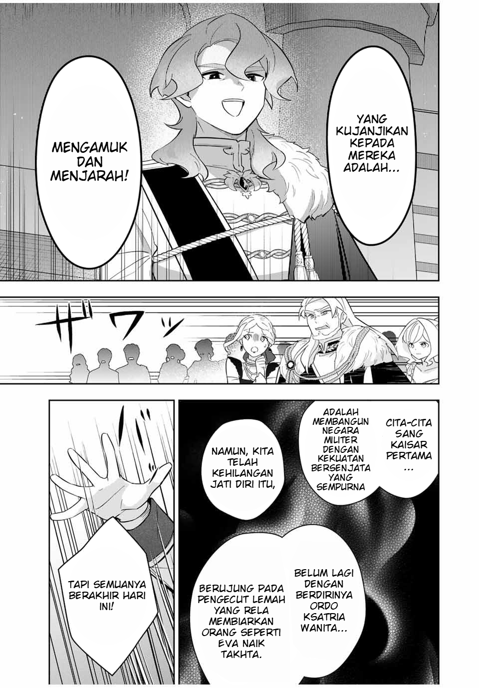 Koujo Tensei: Densetsu no Daimadoushi (♂), Himekishi to Narite Densetsu no Reijou Kishidan wo Tsukuri Musou suru Chapter 5 - halaman 11