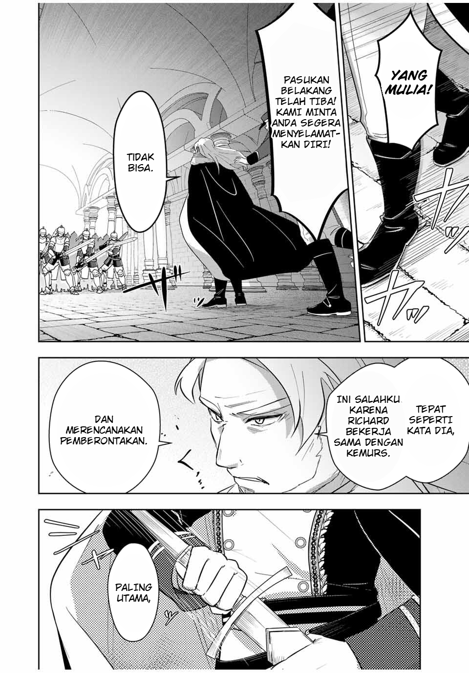 Koujo Tensei: Densetsu no Daimadoushi (♂), Himekishi to Narite Densetsu no Reijou Kishidan wo Tsukuri Musou suru Chapter 5 - halaman 14