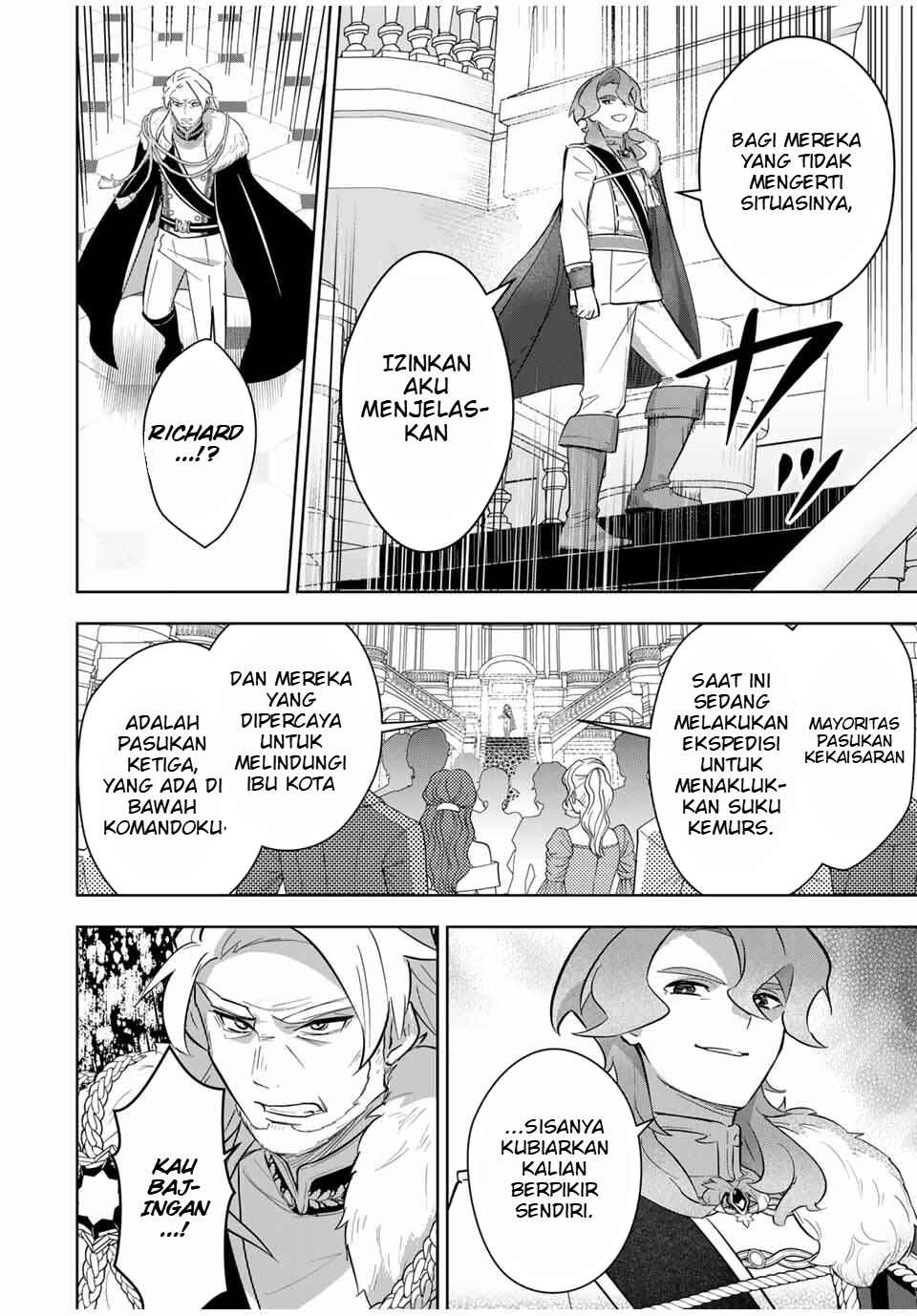 Koujo Tensei: Densetsu no Daimadoushi (♂), Himekishi to Narite Densetsu no Reijou Kishidan wo Tsukuri Musou suru Chapter 5 - halaman 8