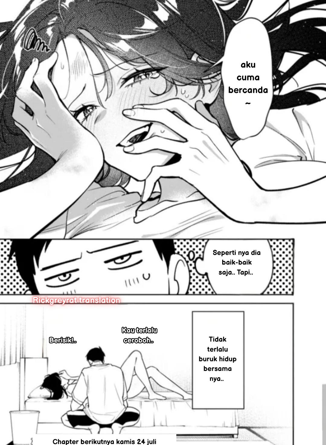 Koukou Jidai ni Gouman datta Joou-sama to no Dousei Seikatsu wa Igai to Igokochi ga Warukunai Chapter 17 - halaman 15