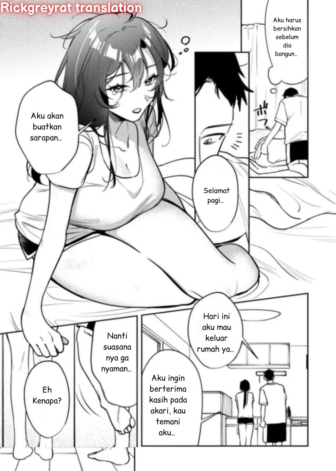 Koukou Jidai ni Gouman datta Joou-sama to no Dousei Seikatsu wa Igai to Igokochi ga Warukunai Chapter 19 - halaman 3