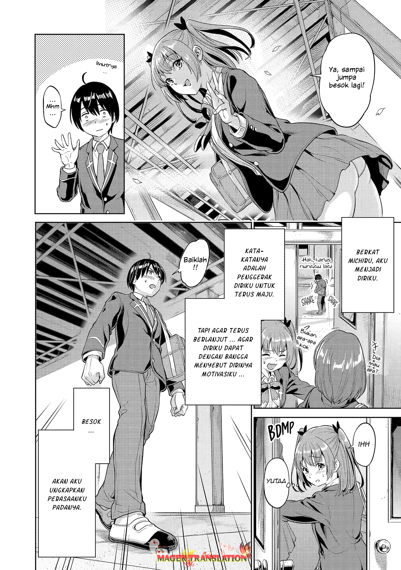 Koukousei Web Sakka no Mote Seikatsu "Anta ga Kami Sakka na Wakenai desho" to Boku wo Futta Osananajimi ga Koukai shiteru kedo Mou Osoi Chapter 1.1 - halaman 11