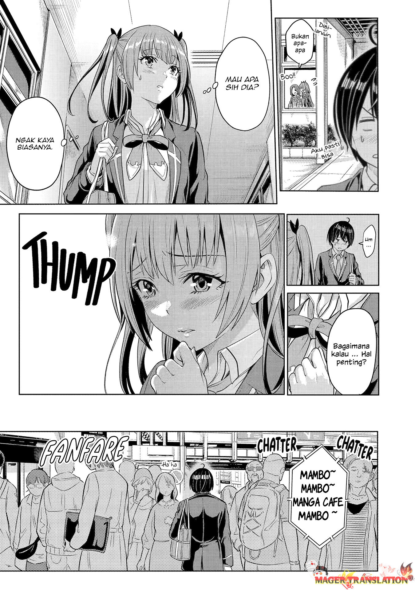 Koukousei Web Sakka no Mote Seikatsu "Anta ga Kami Sakka na Wakenai desho" to Boku wo Futta Osananajimi ga Koukai shiteru kedo Mou Osoi Chapter 1.1 - halaman 12