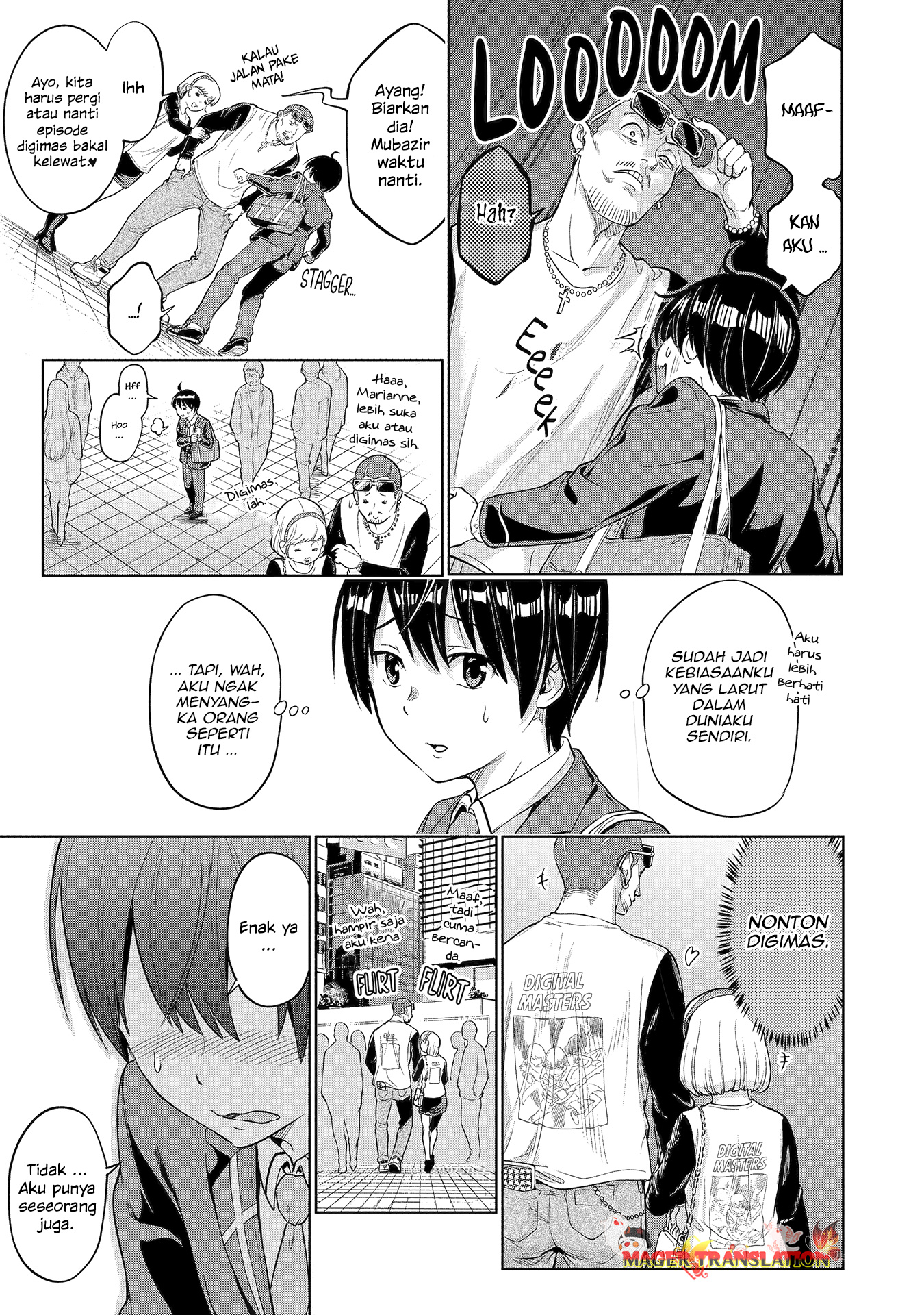 Koukousei Web Sakka no Mote Seikatsu "Anta ga Kami Sakka na Wakenai desho" to Boku wo Futta Osananajimi ga Koukai shiteru kedo Mou Osoi Chapter 1.1 - halaman 14